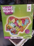 100-Piece Map of Nigeria Jigsaw Puzzle Set - 2