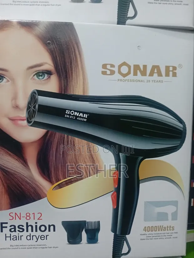 Sonar Fashion Hair Dryer 4000 Watts - 1