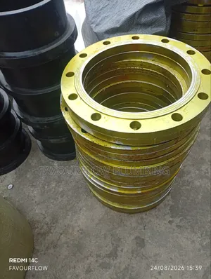 300mm 12" Mild Steel Flat Flange