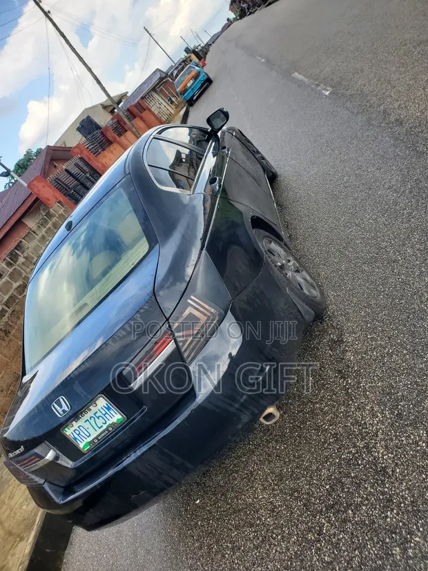 Honda Accord 2008 Black - 1