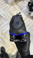 Nike Shox TL Black Origin Blue Sneakers - 4