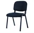 Visitors Office Chair - Black - 1