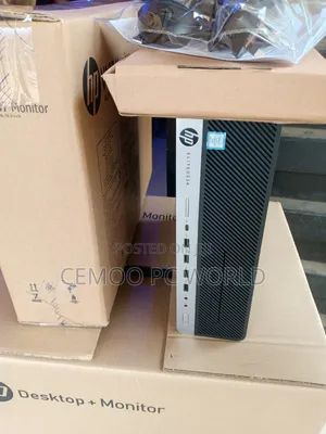 HP EliteDesk 800 G4 Desktop Computer - Intel Core i7, 8GB RAM, 256GB SSD