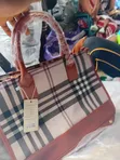 Anna Grace UK Medium Handbag - Brown/Black - 1