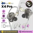 KZ X4pro Bass In-Ear Monitor Headphones - 1