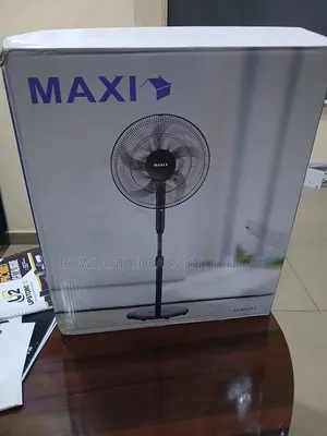 Maxi 16 Inch Bladeless Tower Fan - Black