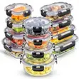 12-Piece Glass Meal Prep Container Set - 1