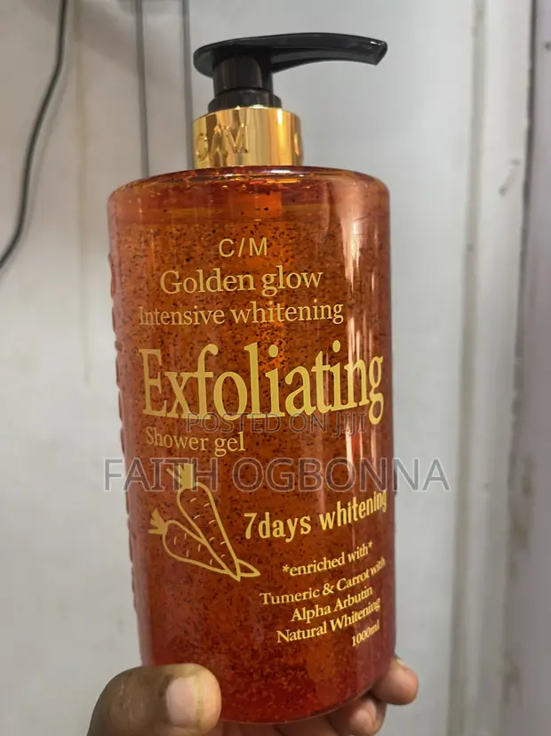 Golden Glow Intensive Whitening Exfoliating Shower Gel - 1