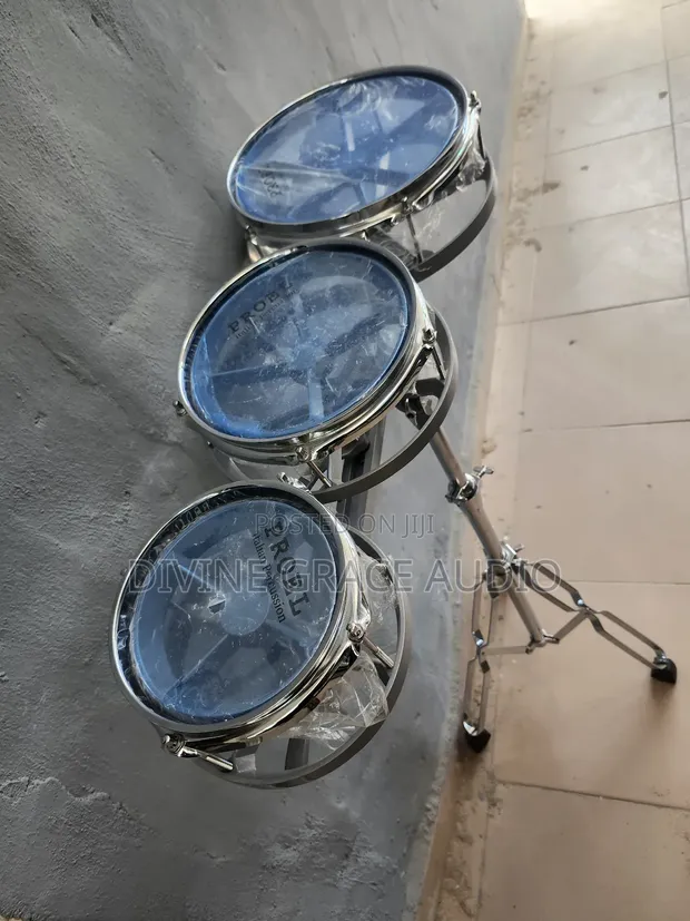 Proel 3-Piece Drum Set for Professional Use - 1
