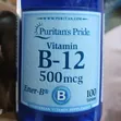Puritan's Pride Vitamin B12 500mcg - 1