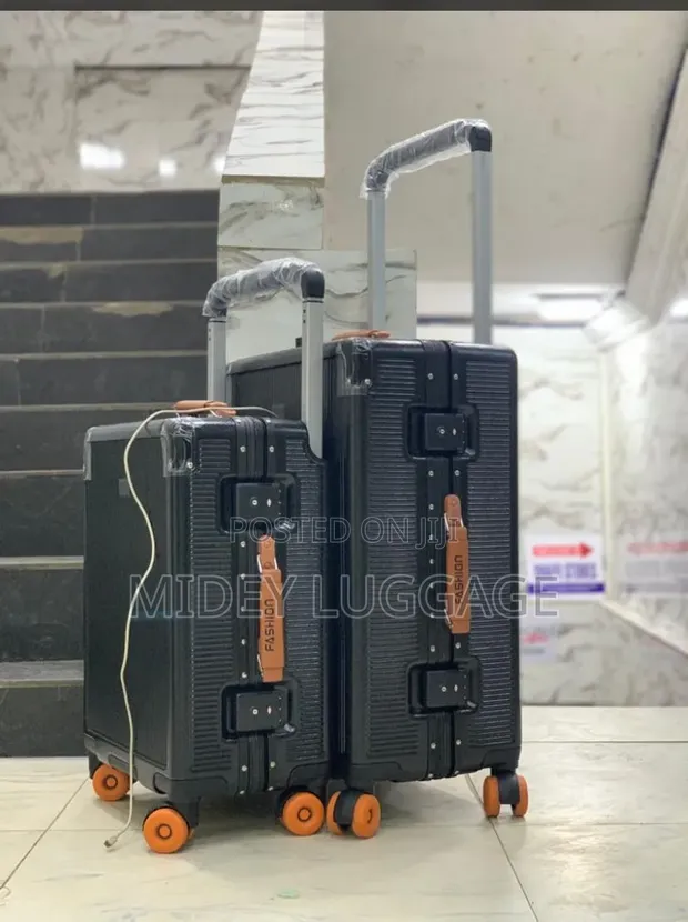 Set of 2 Aluminum Travel Boxes - 1