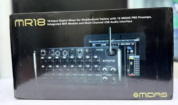 Midas MR18 Digital Mixer - 1