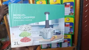 2-Liter Manual Hand Press Food Chopper