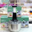 2-Liter Manual Hand Press Food Chopper - 2