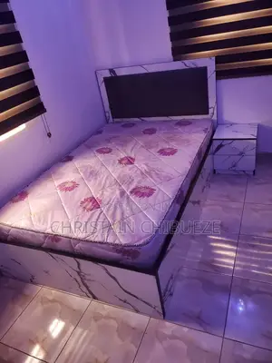 Used Bed Frame with Side Box