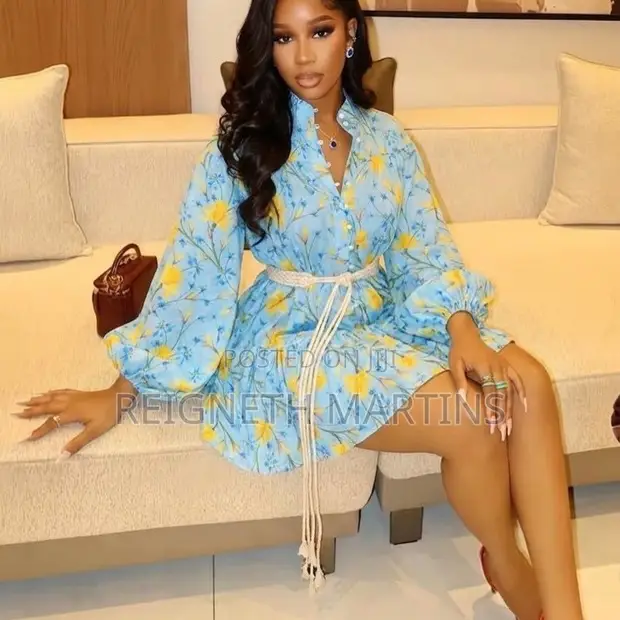 Luxury Stylish Floral Dress - 1