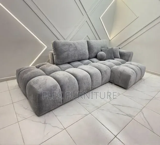 Well-Designed Ash L-Shape Sofa - 1