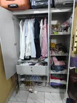 Home Interiors 3-Door HDF Wardrobe with Mirror - 2