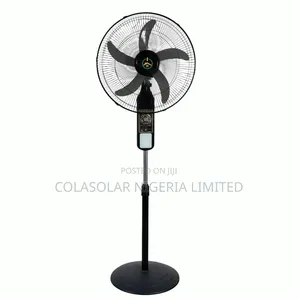 18" Cola Rechargeable Home Fan with Bluetooth Speaker & Remote