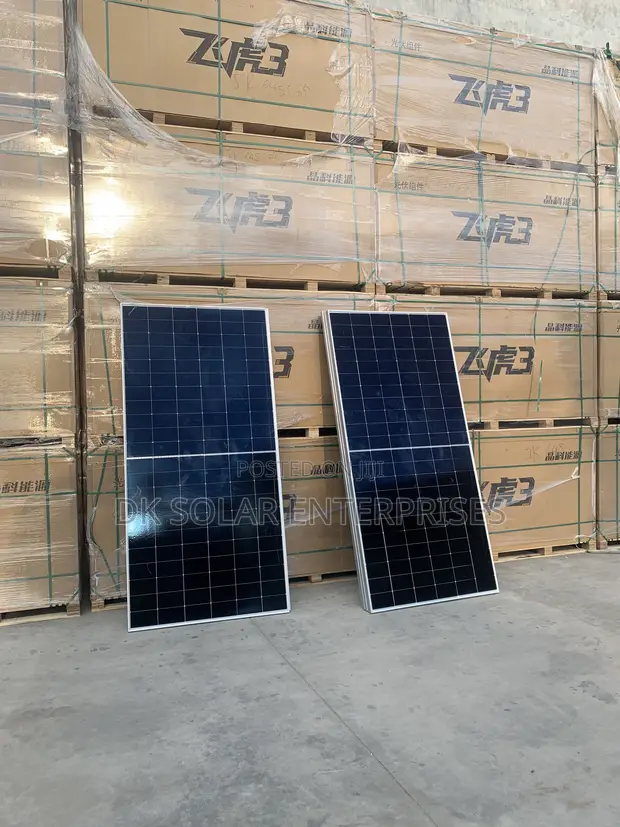 650W Jinko Solar Panels - Monocrystalline - 1