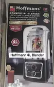 Hoffman 4L Commercial Blender - Brand New - 2