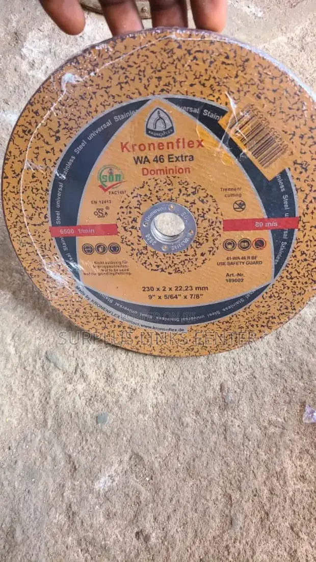 9" Kronenflex WA 46 Extra Dominion Diski Mai Yanke - 1