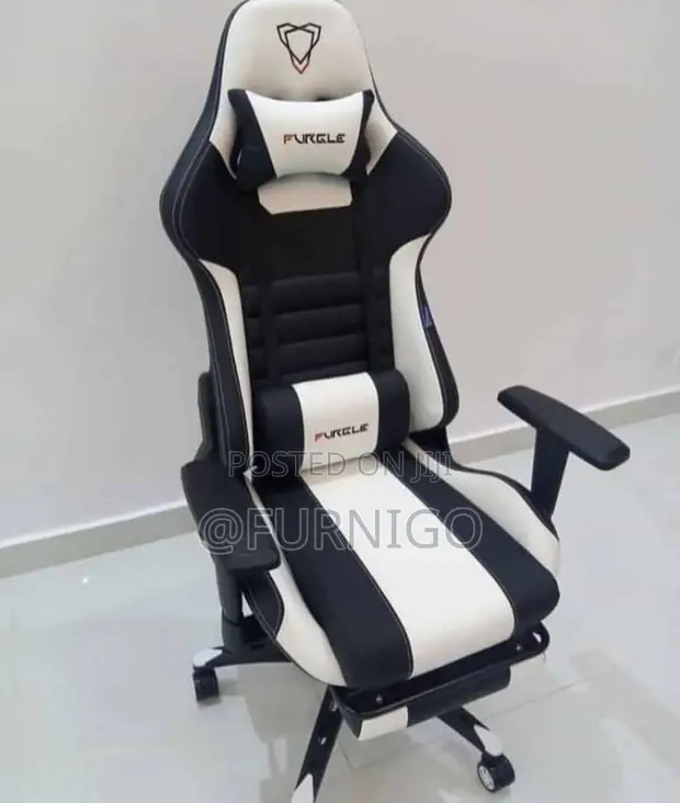 Ergonomic Furgle Gaming Chair with Footrest - 1