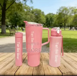 Three-Piece Water Bottle Set