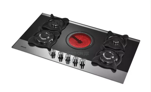 IMAGE Built-in 4 Gas & 1 Electric Cooker - 1