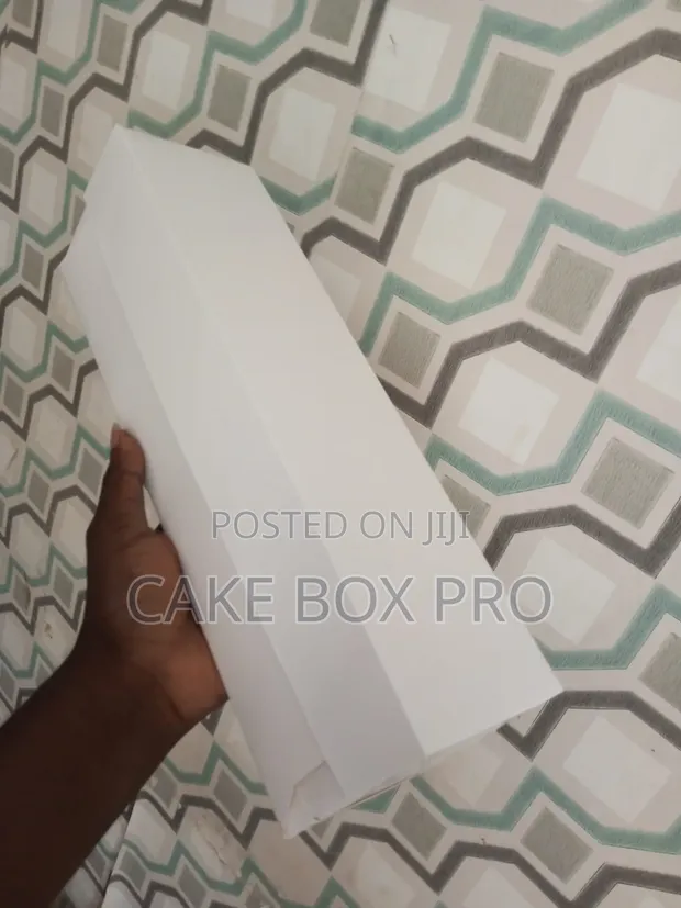 Plain Cake Boxes - Available in Multiple Sizes - 1