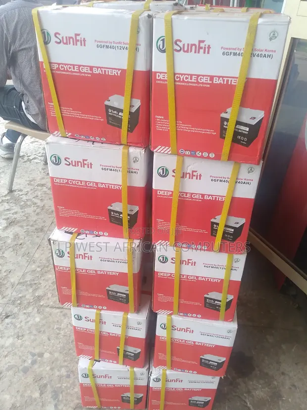 Sunfit 12V 40Ah Deep Cycle Battery - 1