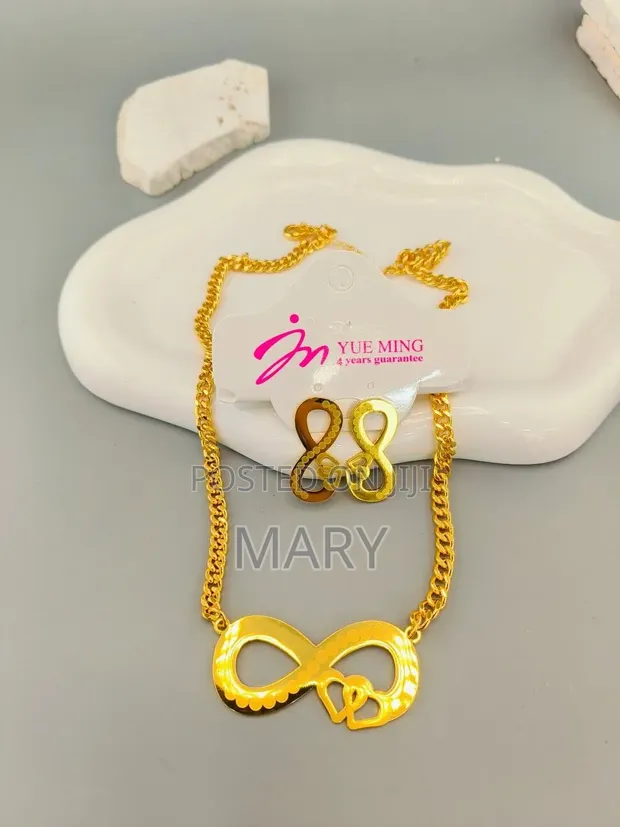 Original Gold Replica Jewelry Set - 1