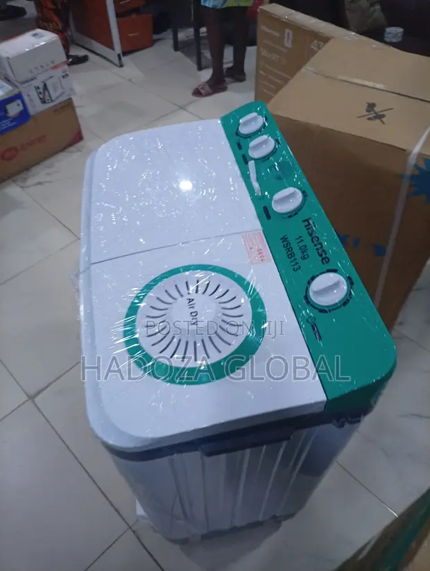 Hisense 11KG Twin Tub Washing Machine with Spin Dryer - 1
