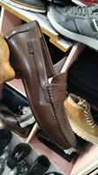 BOSS Men's Black Leather Slip-On Sneakers - 5