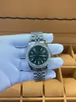 Rolex 2 Tone Chain Wristwatch with Date Indicator - 2