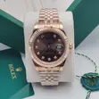 Rolex 2 Tone Chain Wristwatch with Date Indicator - 3
