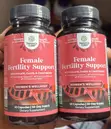Female Fertility Support Capsules + Prenatal & CoQ10 - 60 Capsules - 1