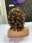 Quality Blend Hair - 10 Inch, Brown, No Frontal/Closure - 2