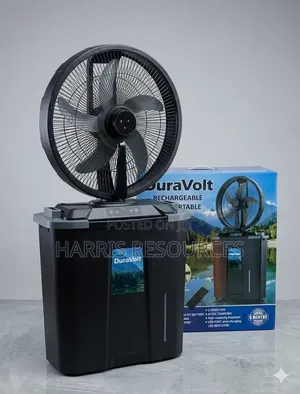 DuraVolt 16" Rechargeable Mist Fan