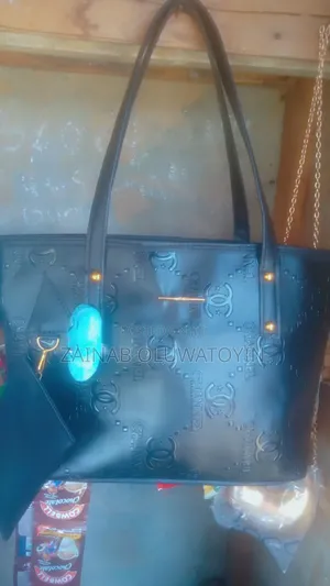 Alba Handbags Ladies Tote Bag - Black Genuine Leather