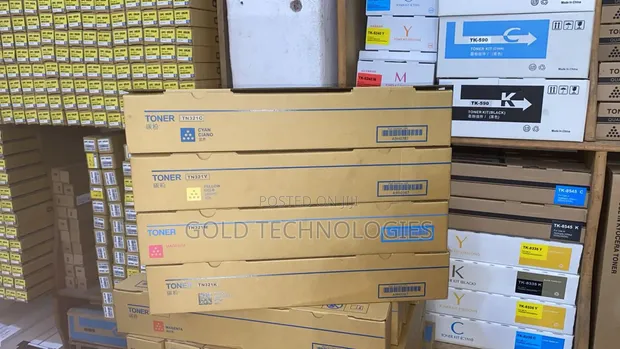 Konica Minolta TN321 & TN322 Bizhub Toner Cartridges - 1
