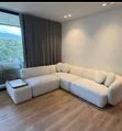 Luxury L-Shape Sofa with Wine Side Table - 2