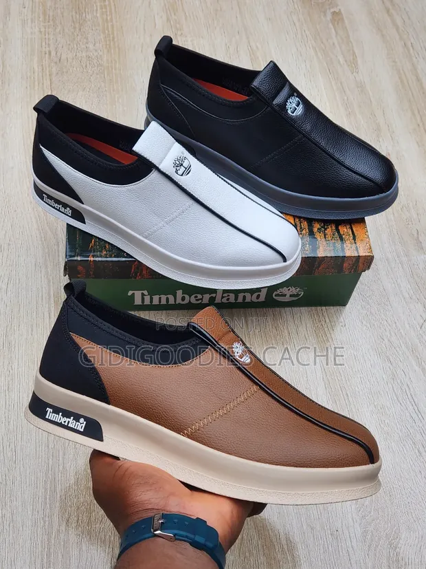 Timberland Men's Leather Slip-on Sneakers - 1