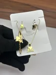 Children's Necklace, Earrings & Bangle Set - 1