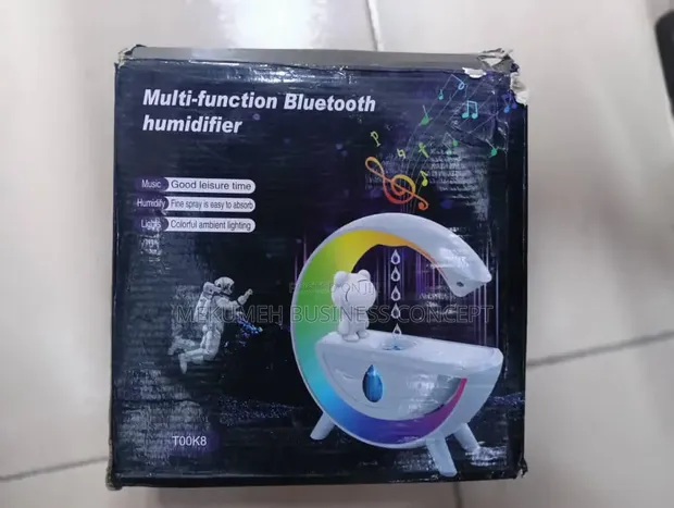 Anti Gravity Water Drop Humidifier with Bluetooth Speaker - 1