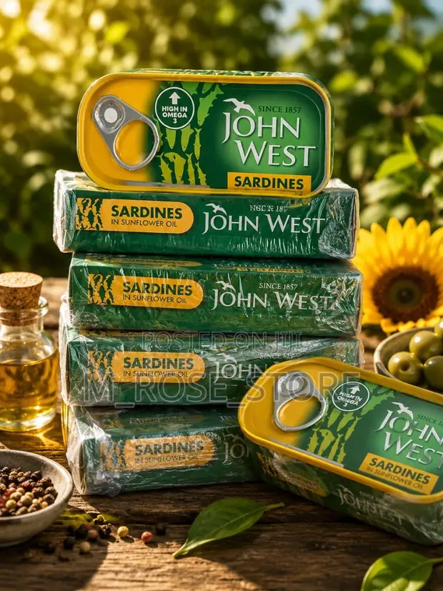 John West Sardines in Sunflower Oil - 12pcs - 1