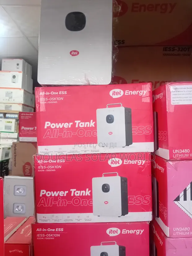 Itel Power Tank 500W Solar Generator - 1