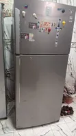 Used GE Fridge and Freezer with Washing Machine - 1