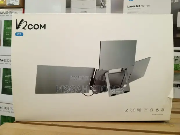 V2com W3 15.6" Quad Screen Laptop Extender FHD USB-C Portable Monitor - 1