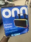 ONN Portable Karaoke Machine with 2 Wireless Mics - 5
